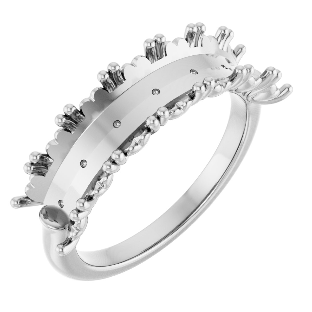 Seven-Stone Hidden Heart Anniversary Band
