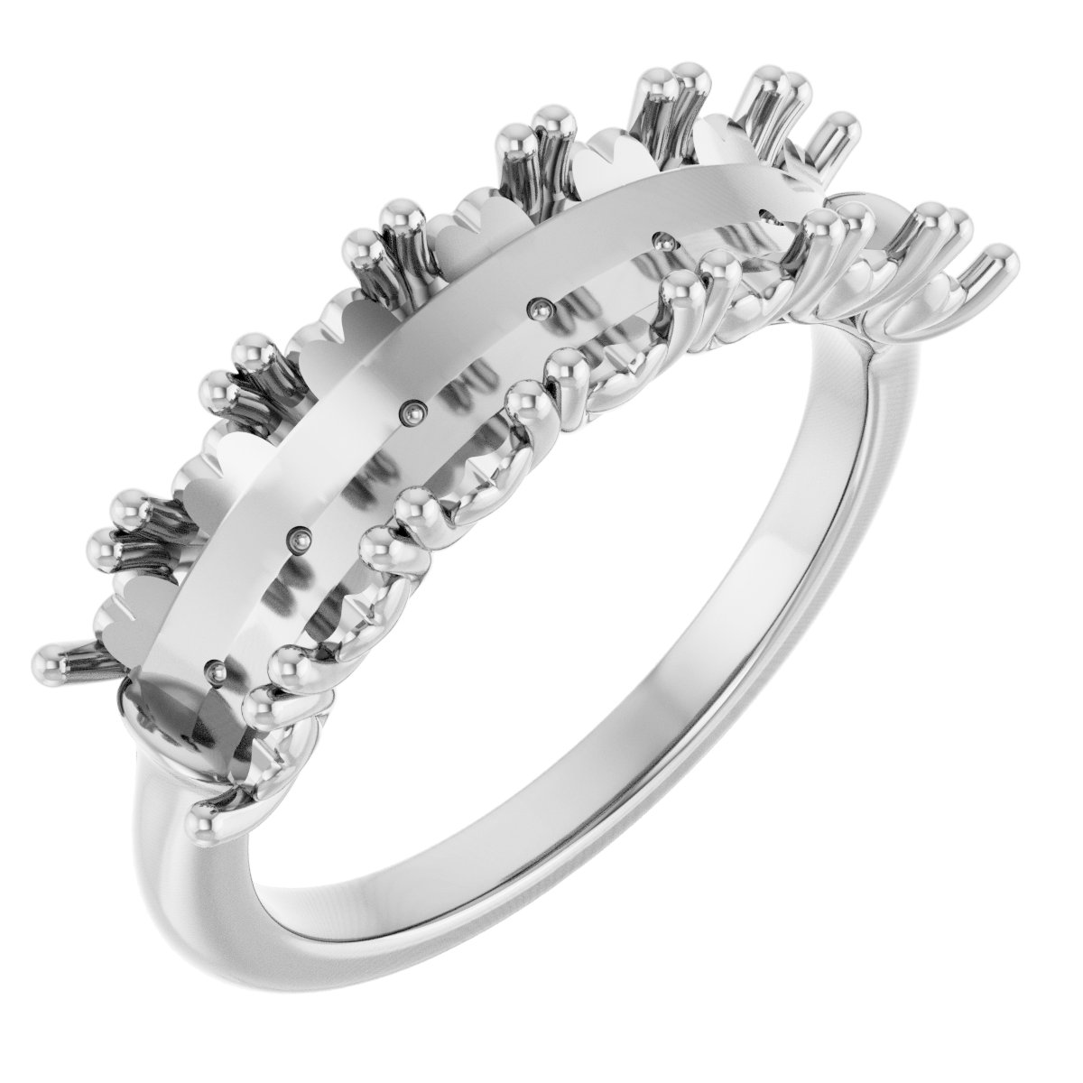 Seven-Stone Hidden Heart Anniversary Band