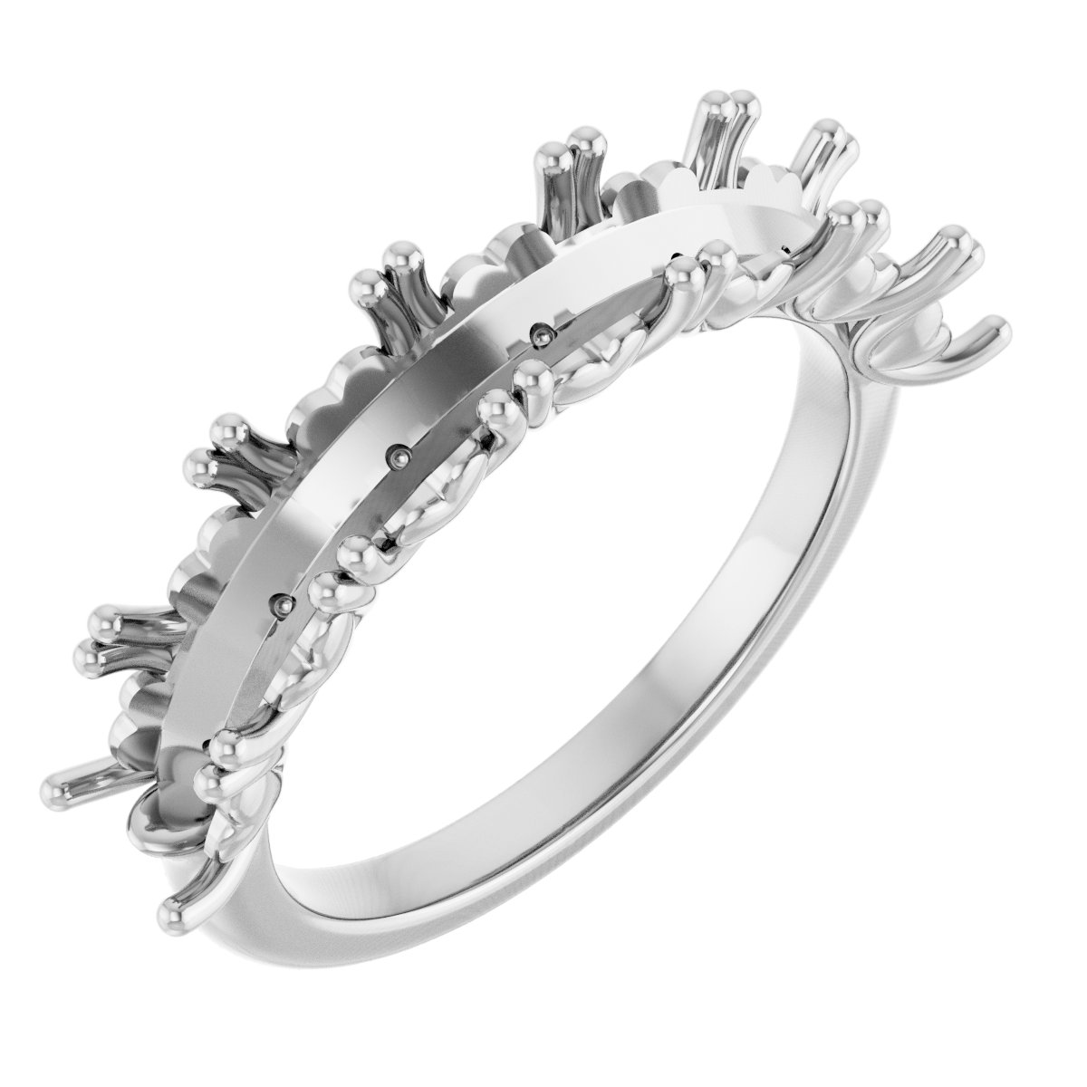 Seven-Stone Hidden Heart Anniversary Band