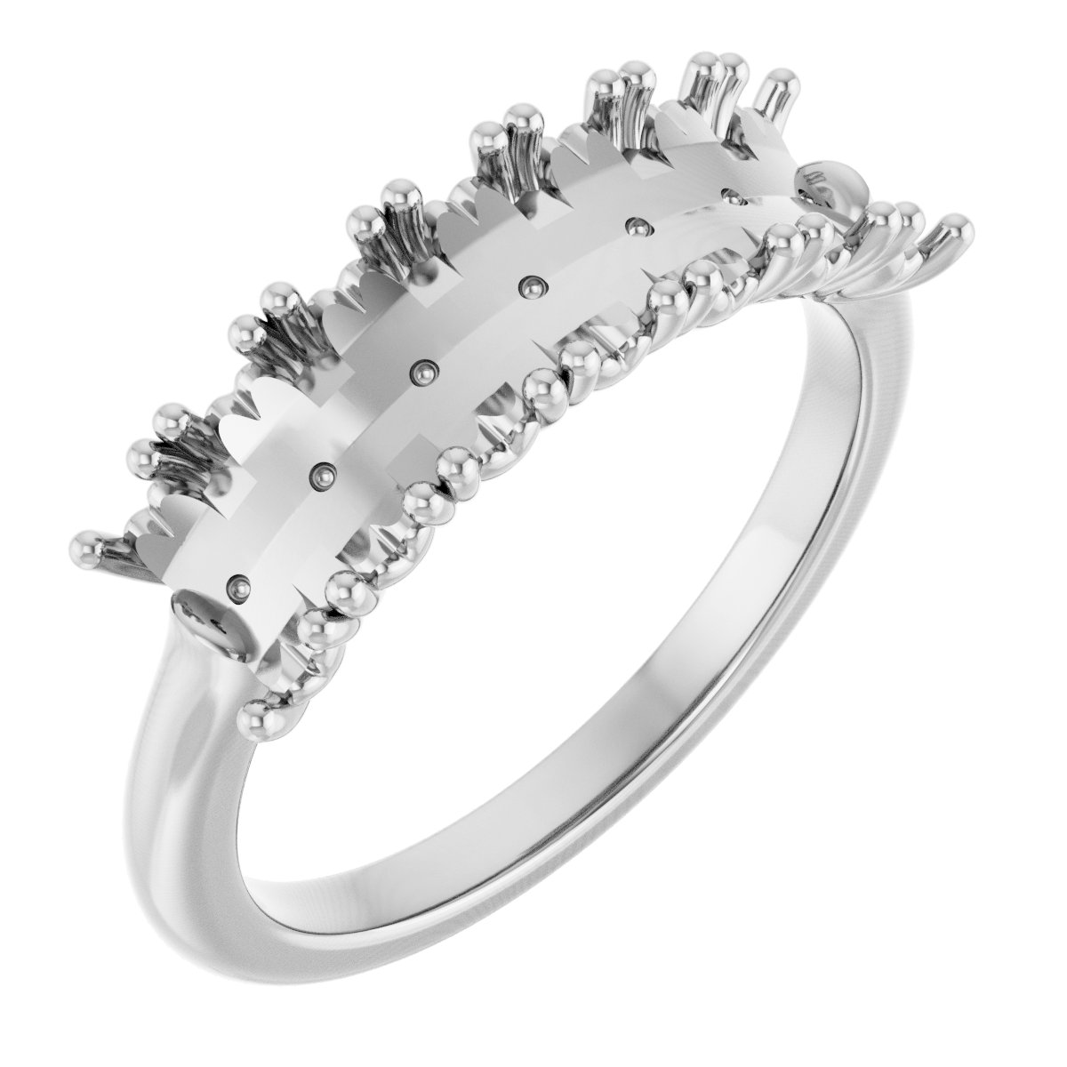 Seven-Stone Hidden Heart Anniversary Band