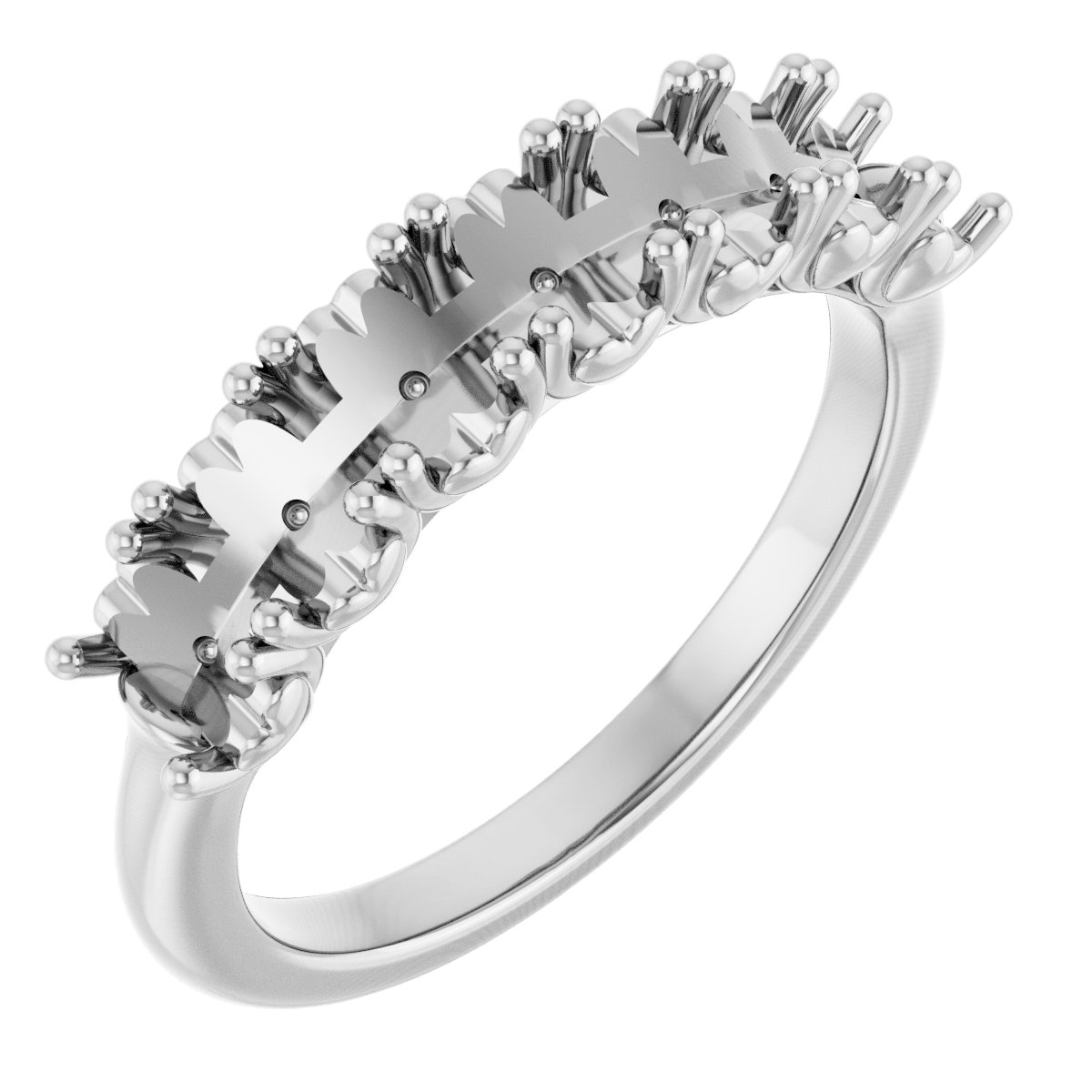 Seven-Stone Hidden Heart Anniversary Band