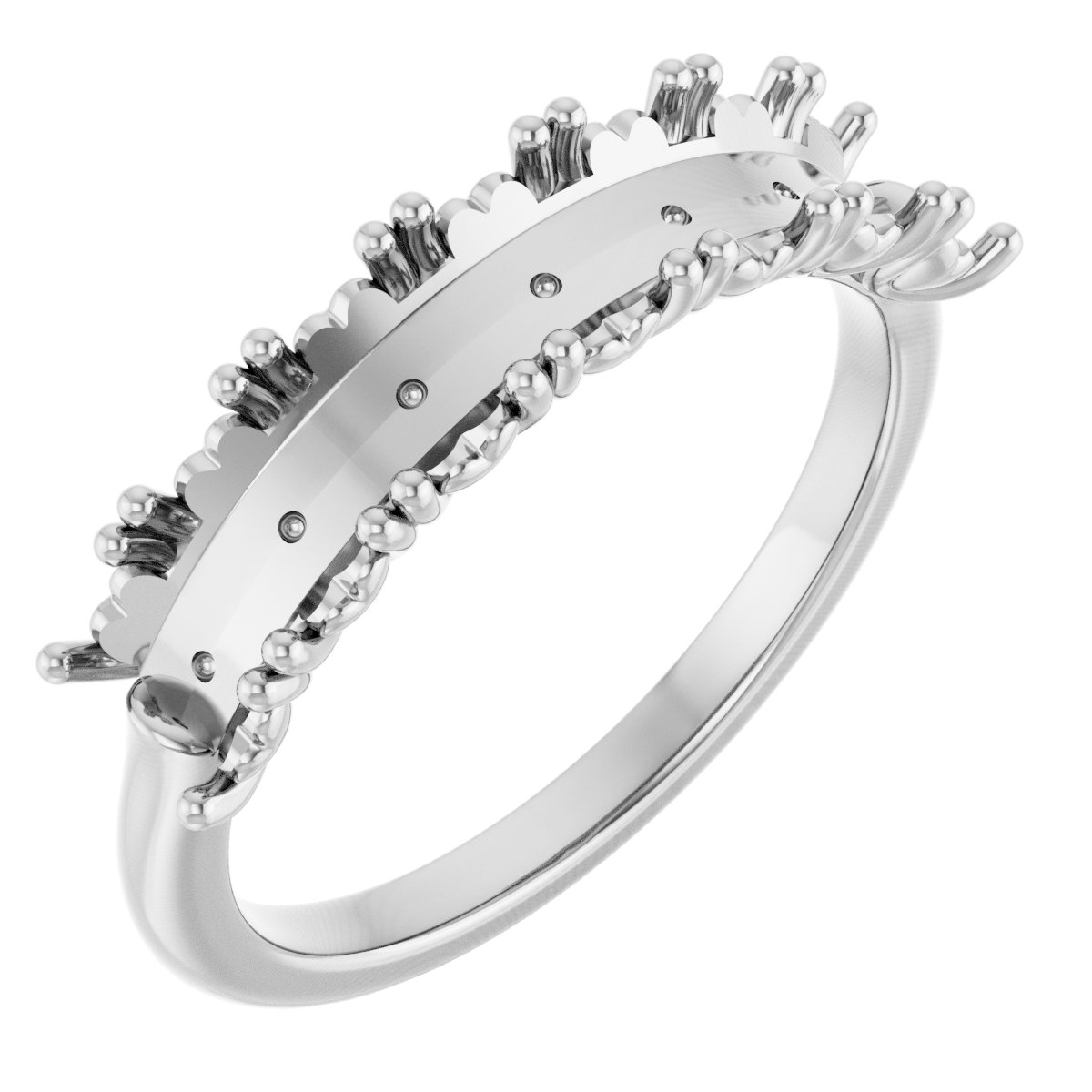 Seven-Stone Hidden Heart Anniversary Band