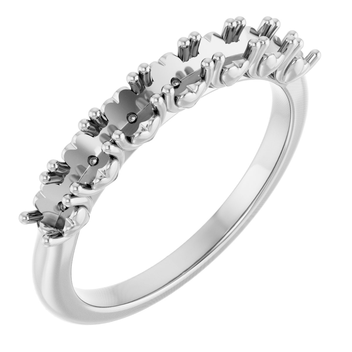 Seven-Stone Hidden Heart Anniversary Band