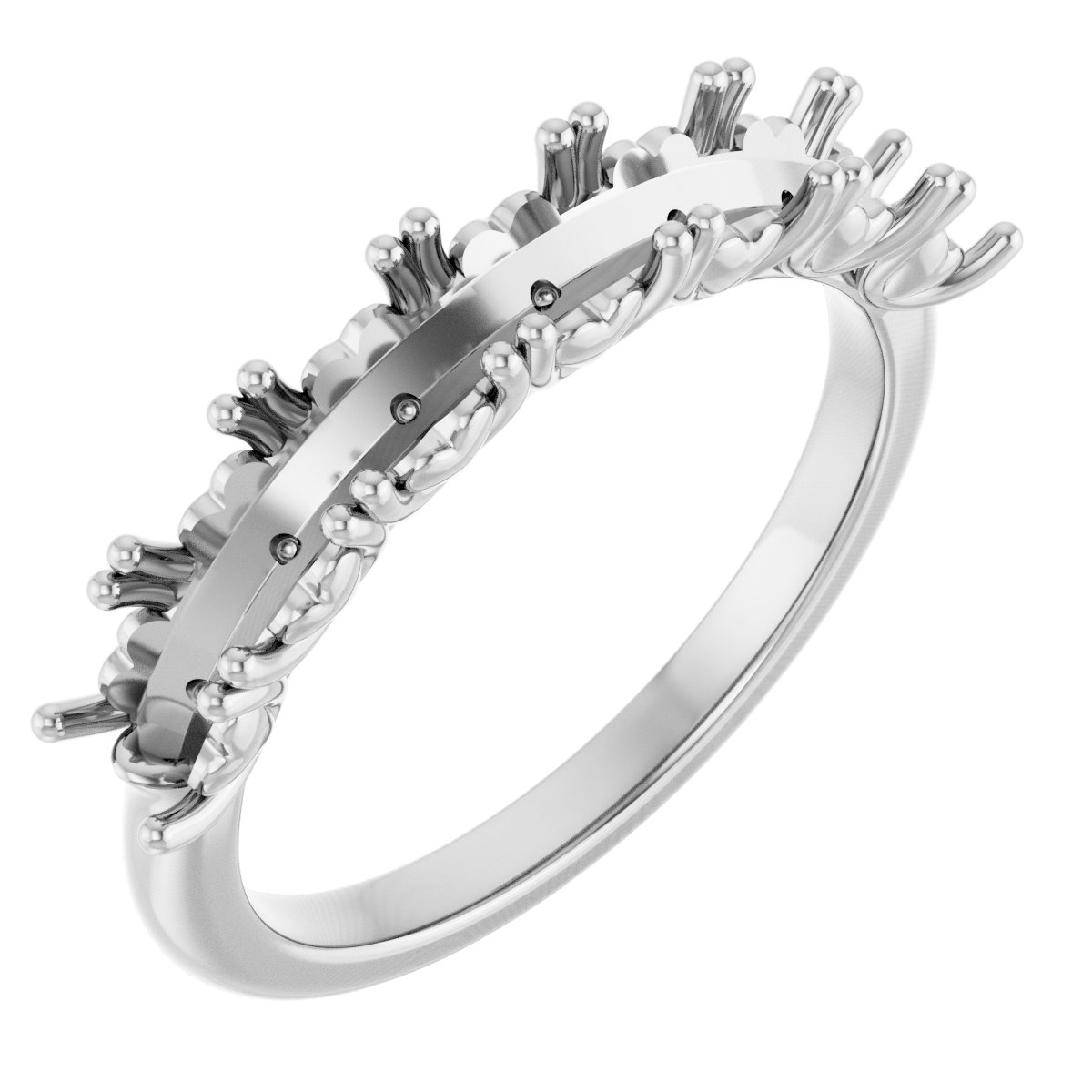 Seven-Stone Hidden Heart Anniversary Band