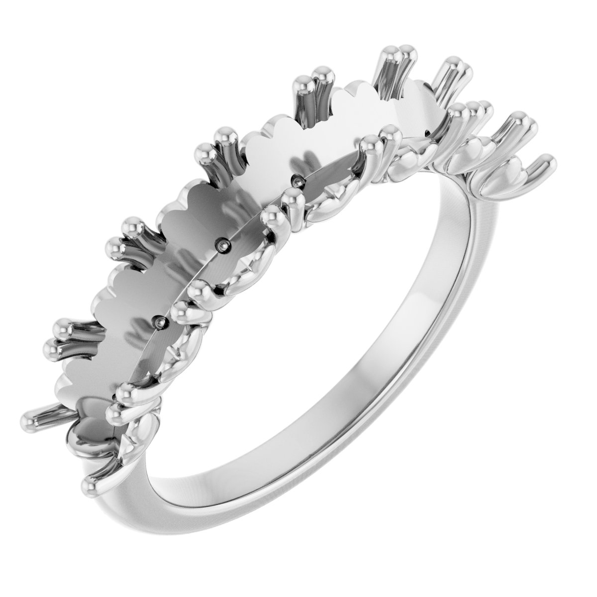 Seven-Stone Hidden Heart Anniversary Band