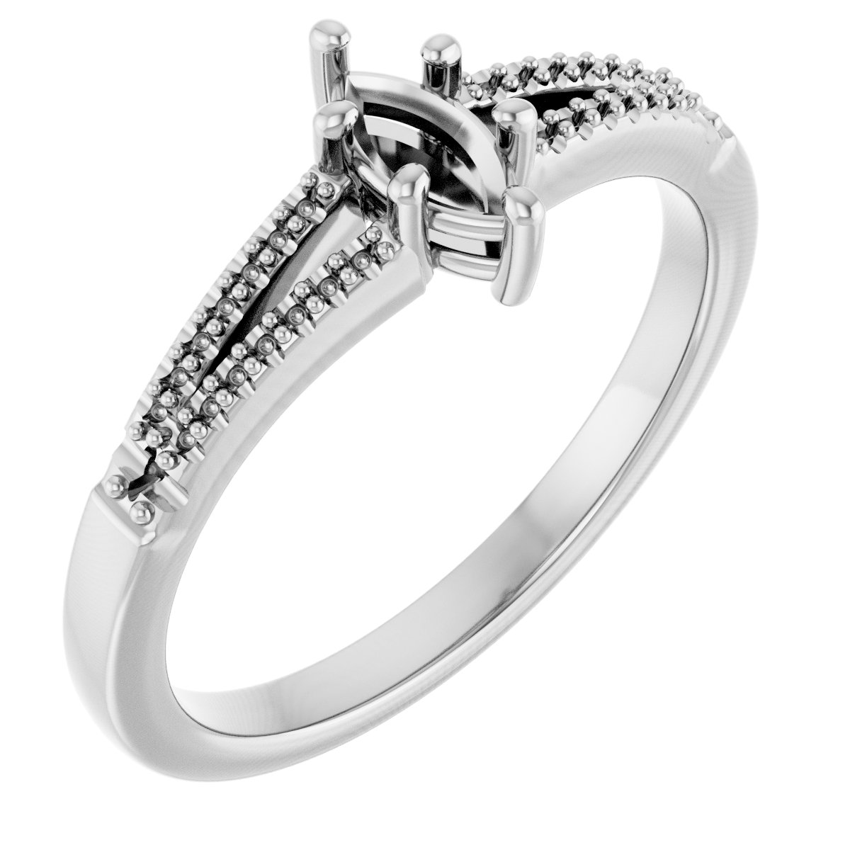 Split-Shank Ring