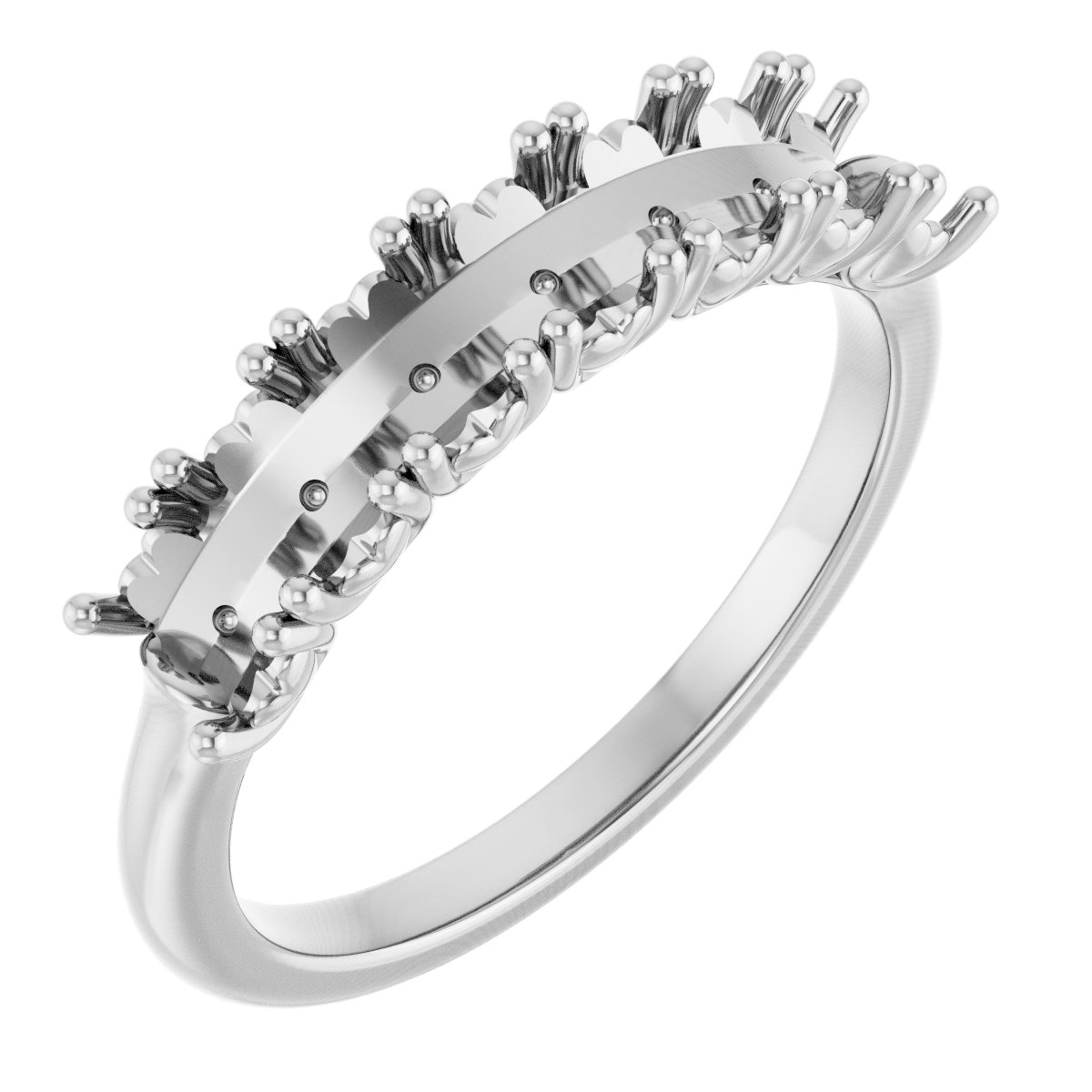 Seven-Stone Hidden Heart Anniversary Band