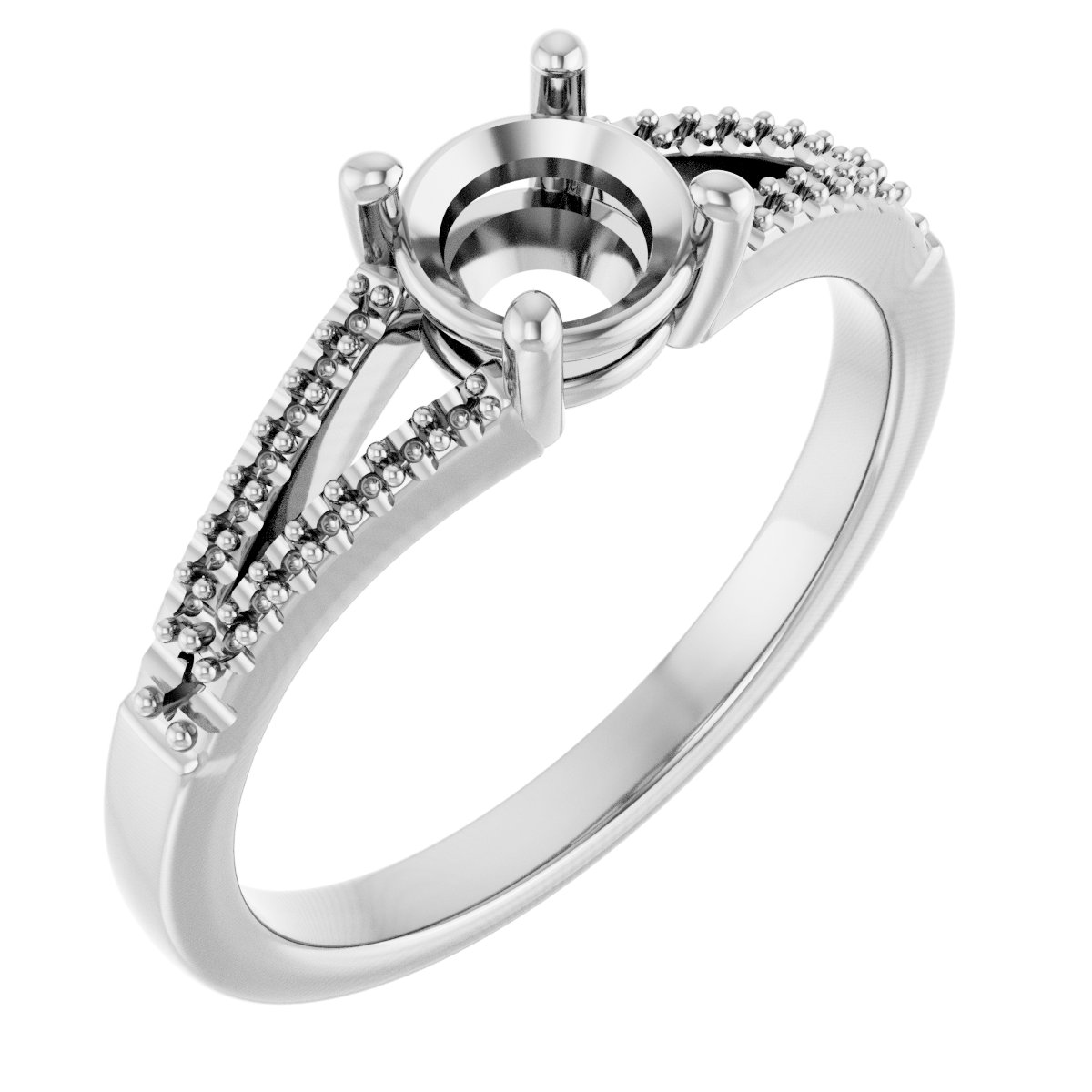 Split-Shank Ring