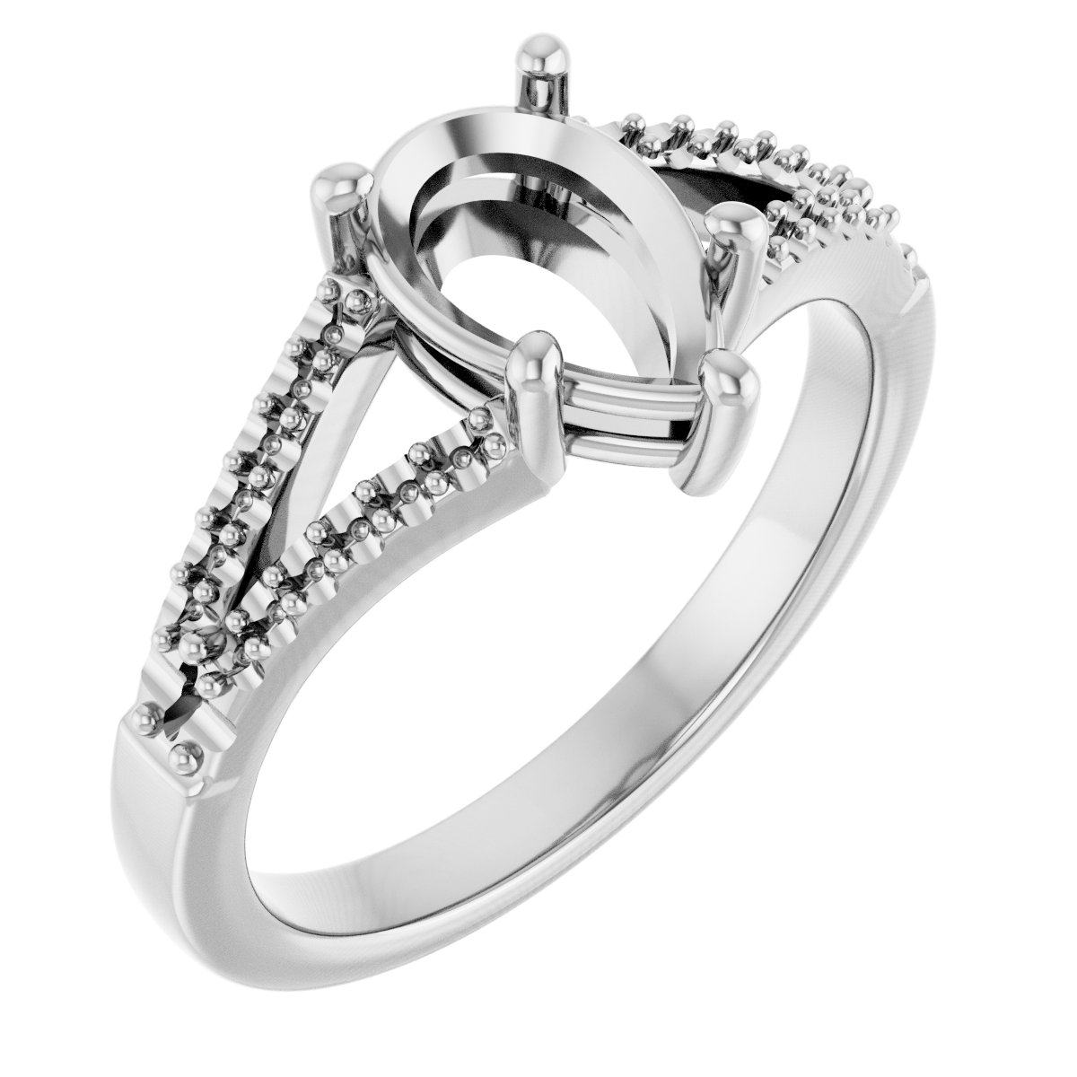Split-Shank Ring