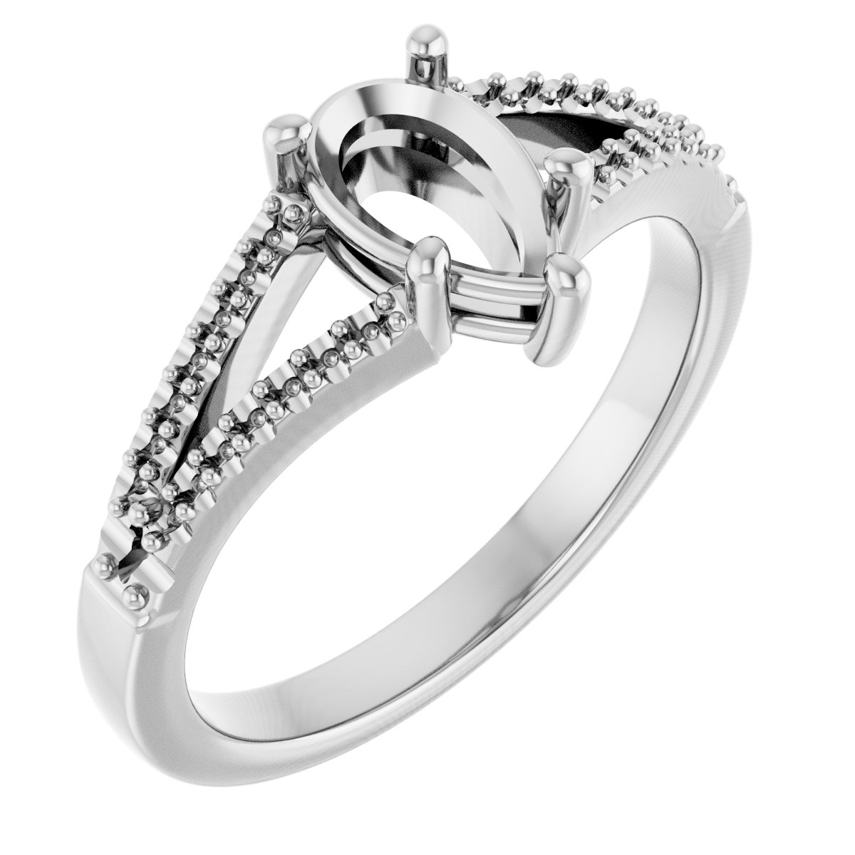 Split-Shank Ring
