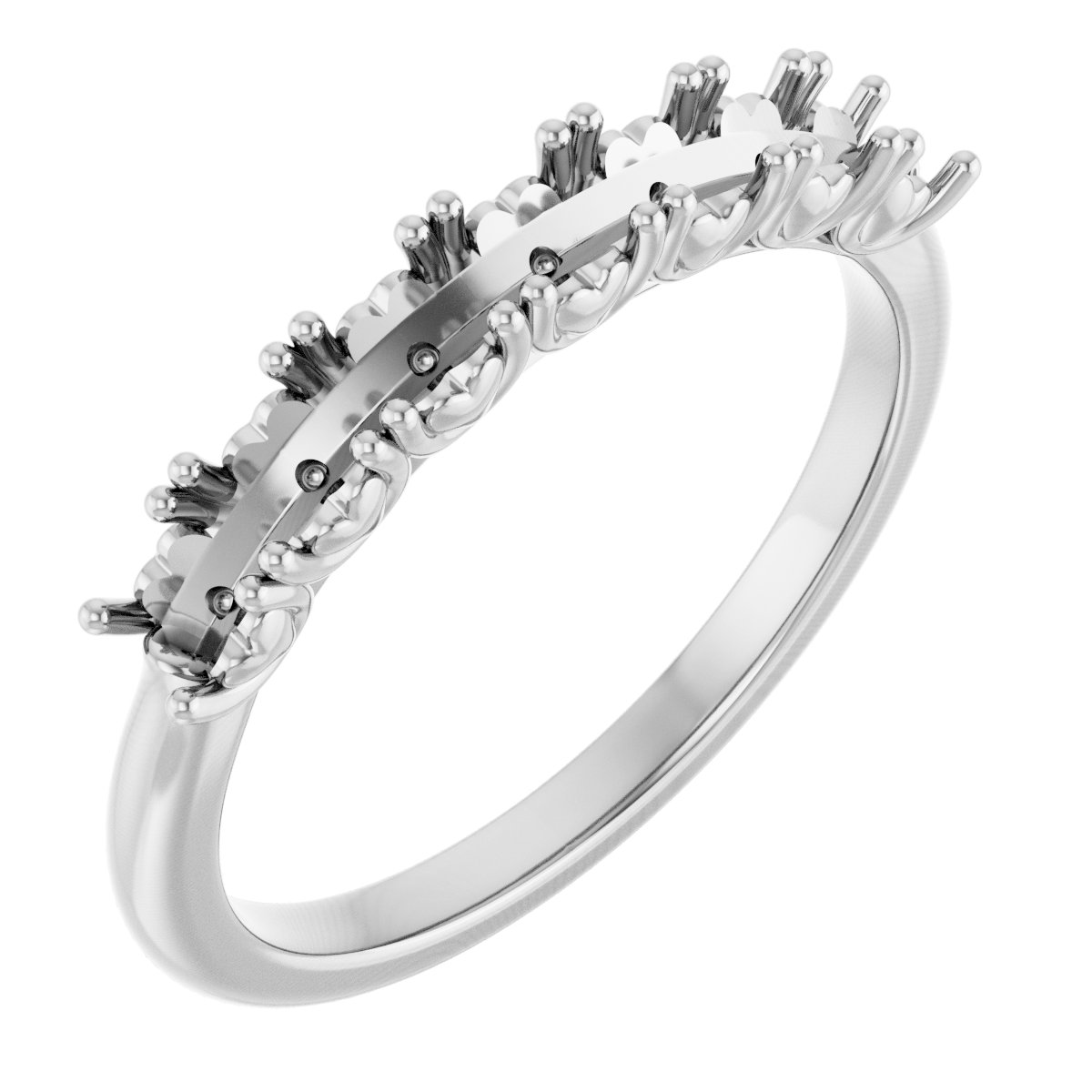 Seven-Stone Hidden Heart Anniversary Band