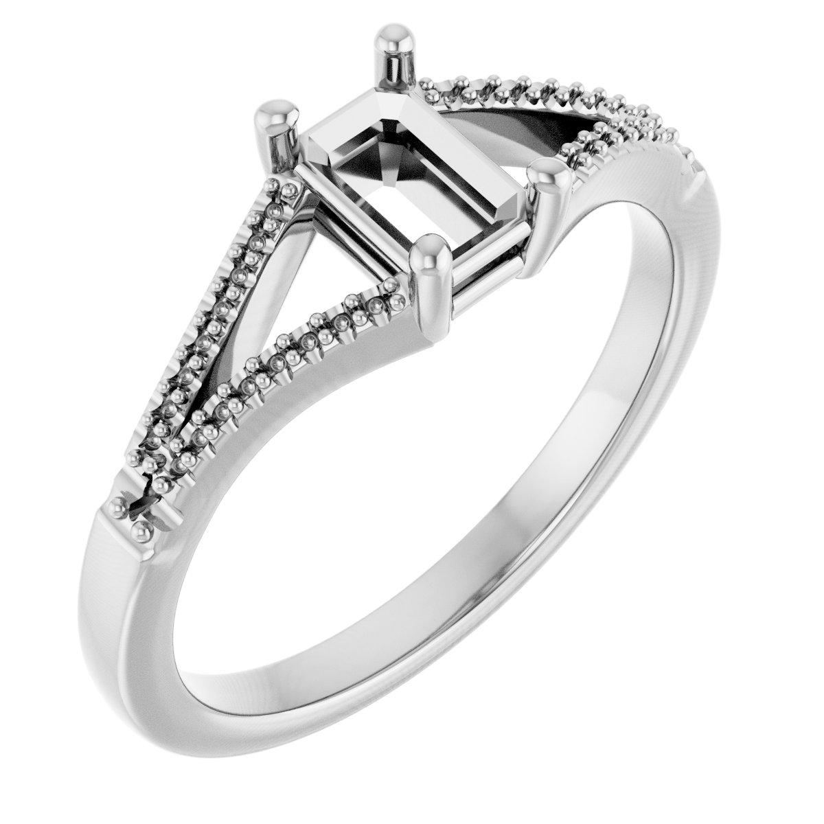 Split-Shank Ring