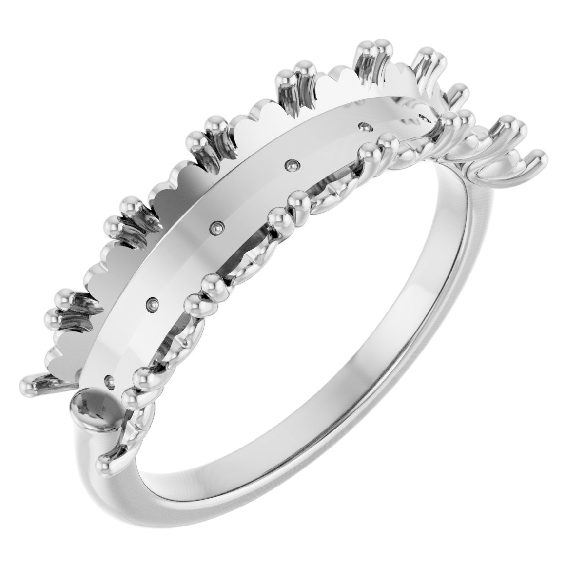 Seven-Stone Hidden Heart Anniversary Band