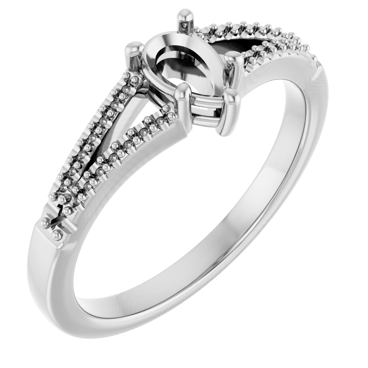 Split-Shank Ring