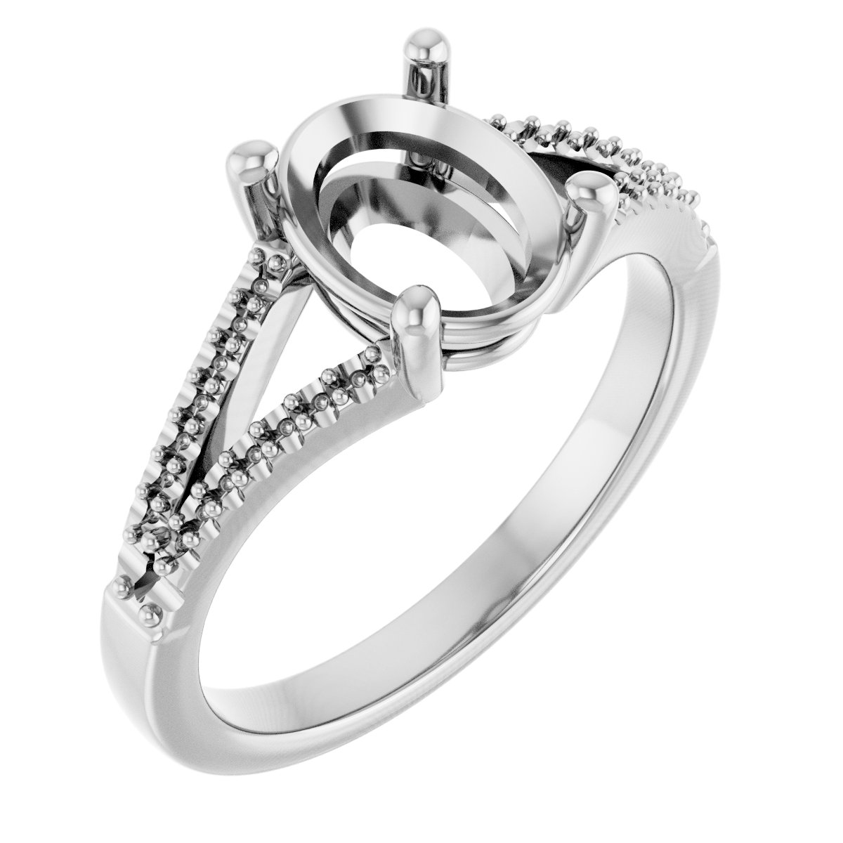Split-Shank Ring