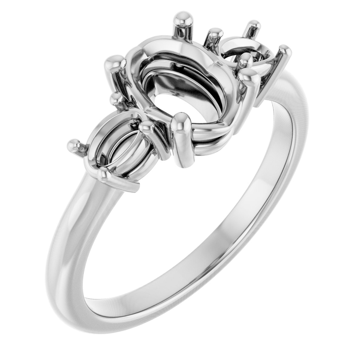 Three-Stone Engagement Ring