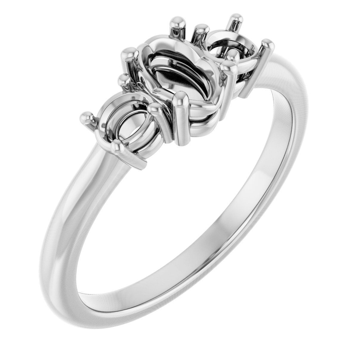 Three-Stone Engagement Ring