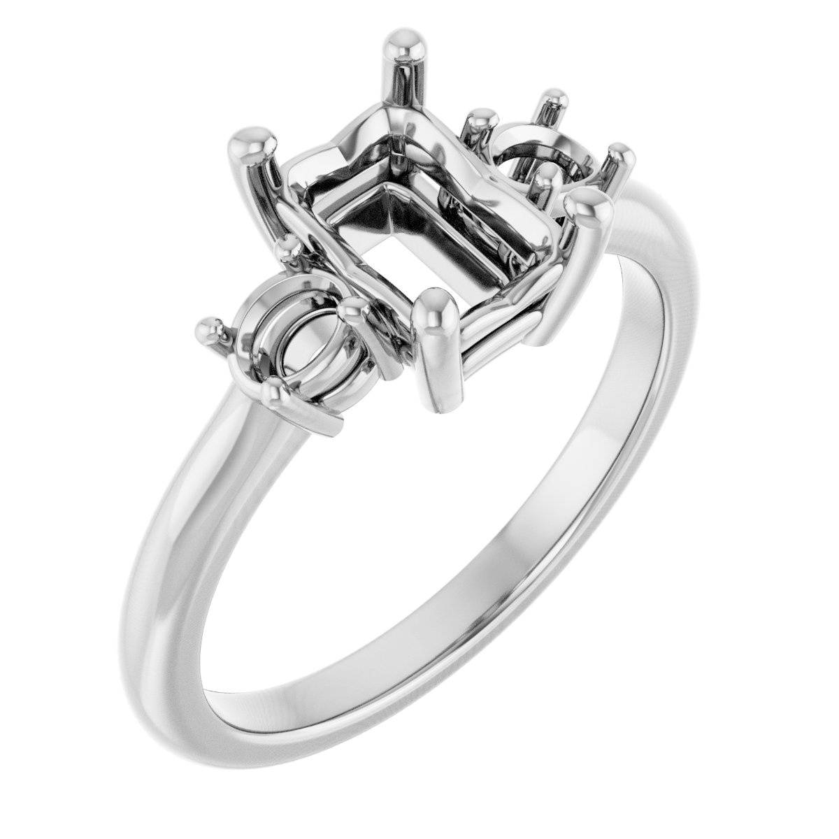 Three-Stone Engagement Ring