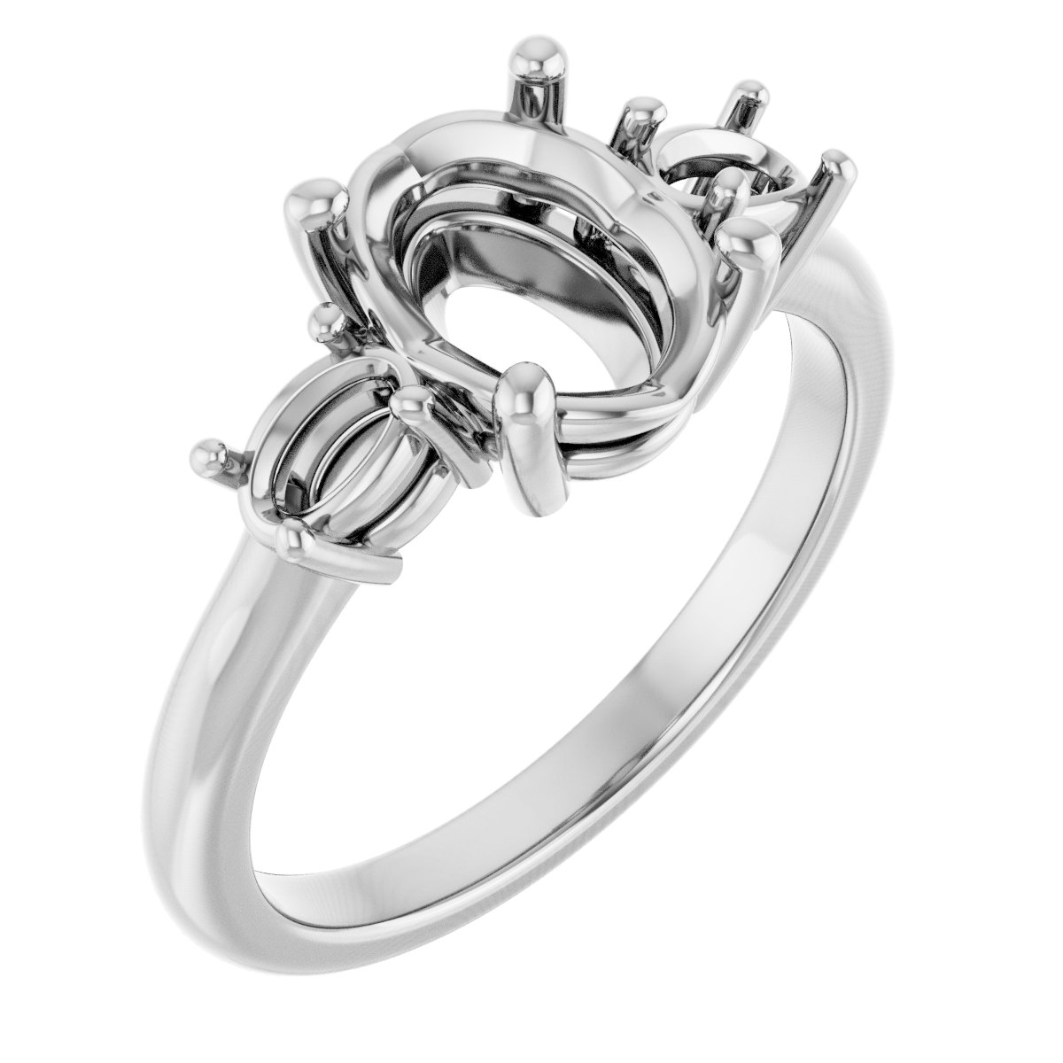 Three-Stone Engagement Ring