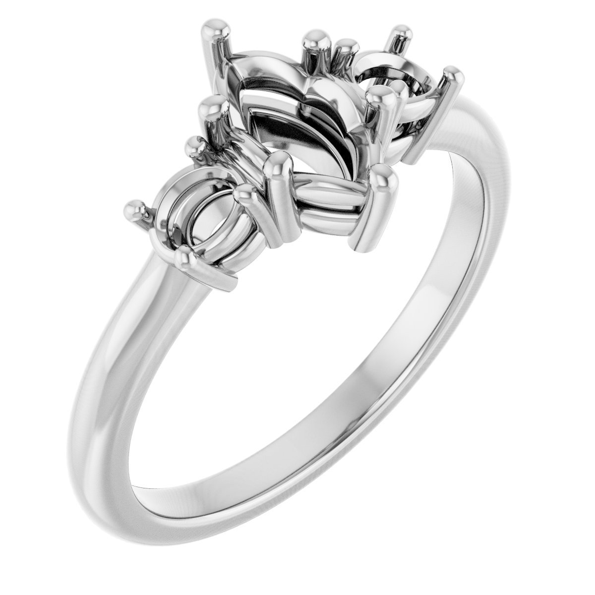 Three-Stone Engagement Ring