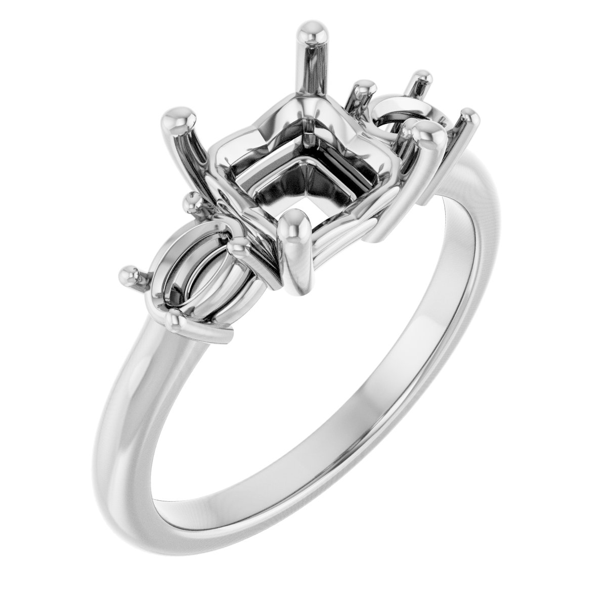 Three-Stone Engagement Ring
