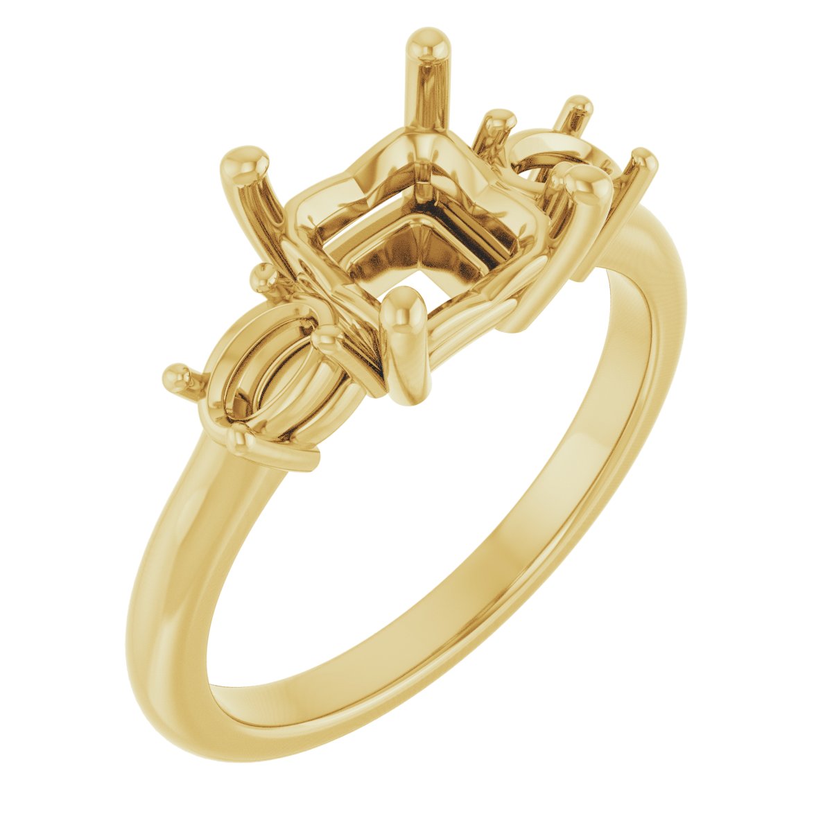 Three-Stone Engagement Ring