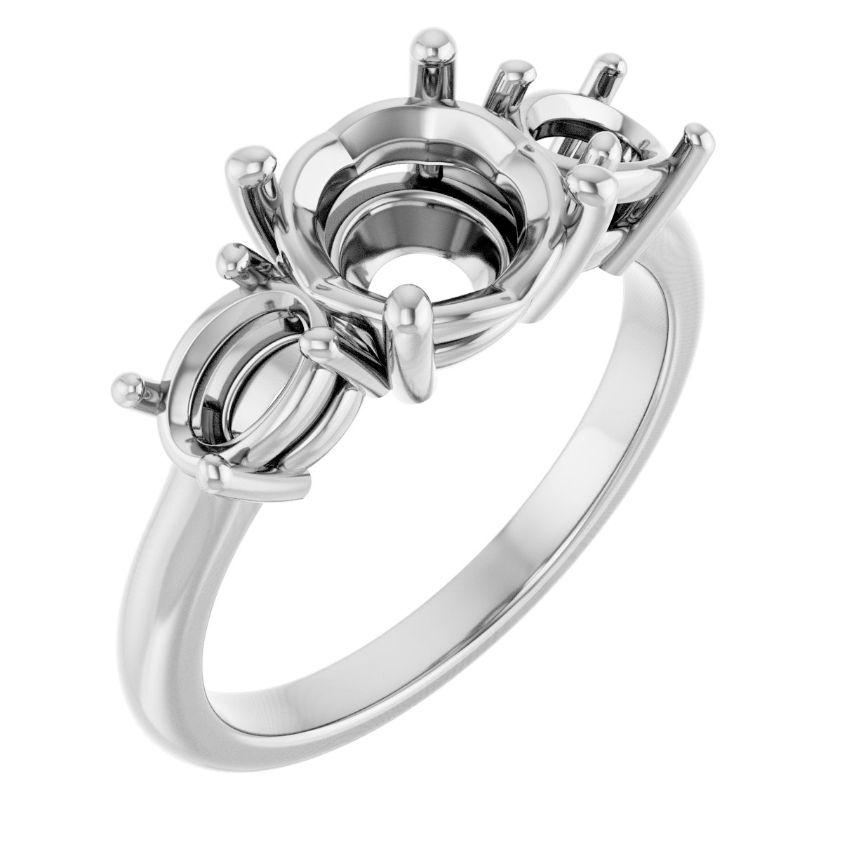 Three-Stone Engagement Ring