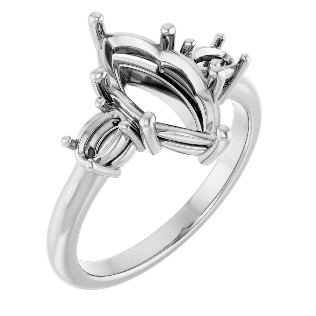 Three-Stone Engagement Ring