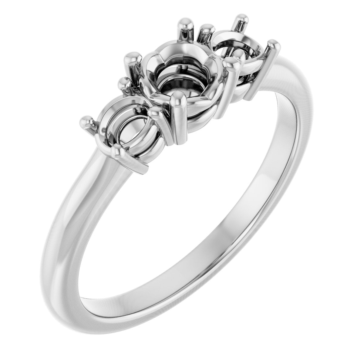 Three-Stone Engagement Ring