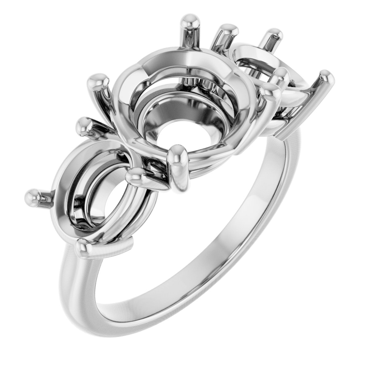 Three-Stone Engagement Ring
