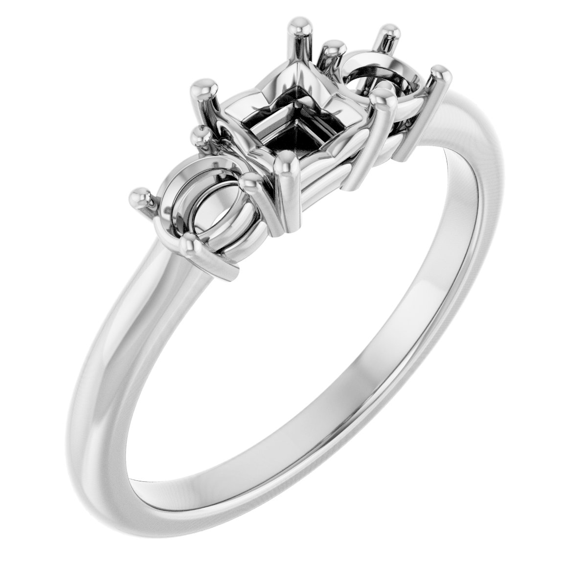 Three-Stone Engagement Ring