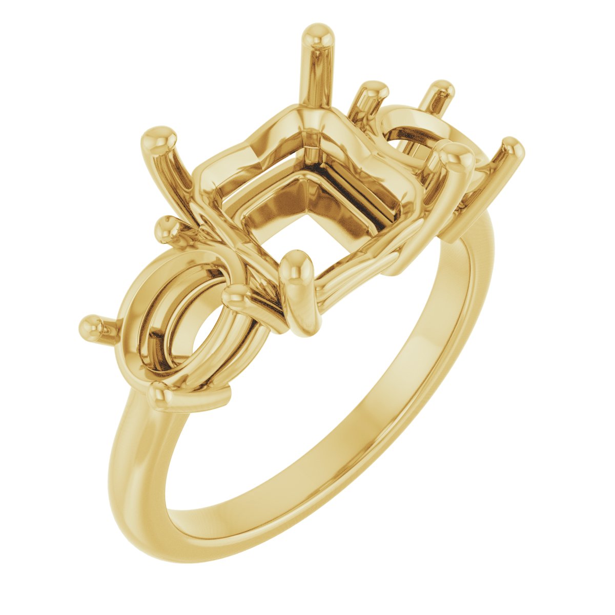 Three-Stone Engagement Ring