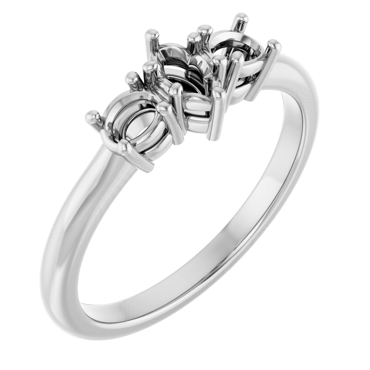 Three-Stone Engagement Ring