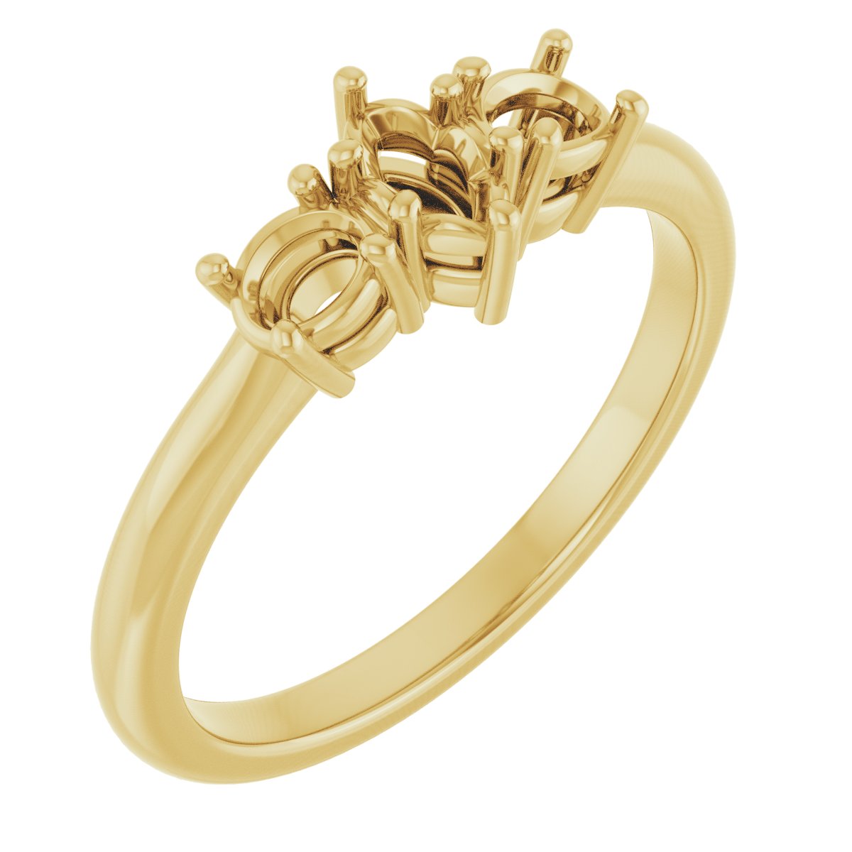 Three-Stone Engagement Ring