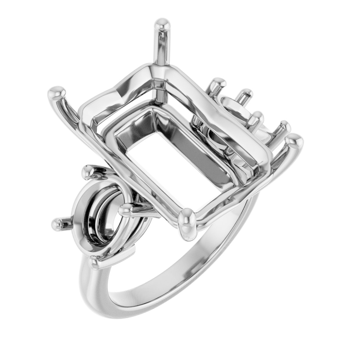 Three-Stone Engagement Ring