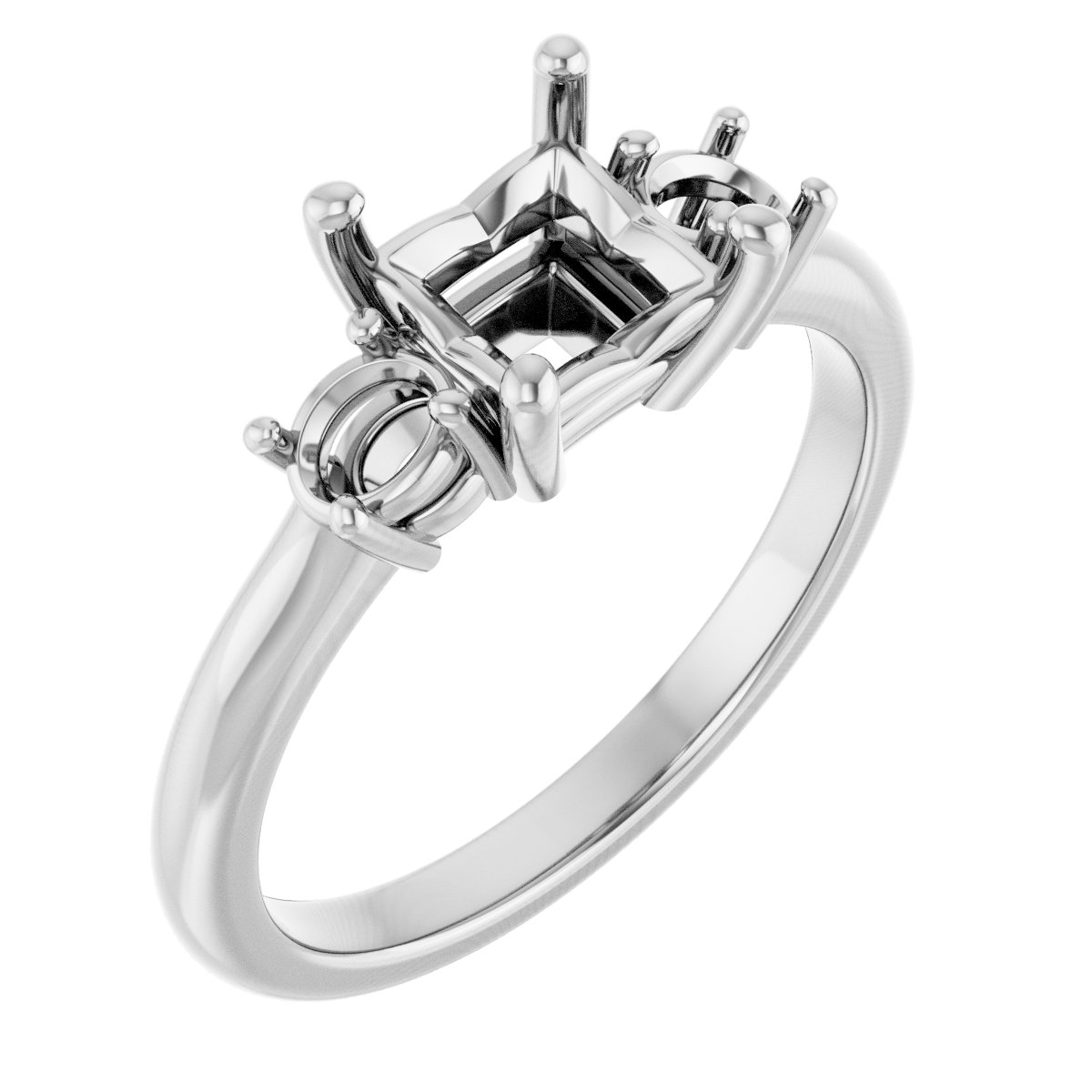 Three-Stone Engagement Ring
