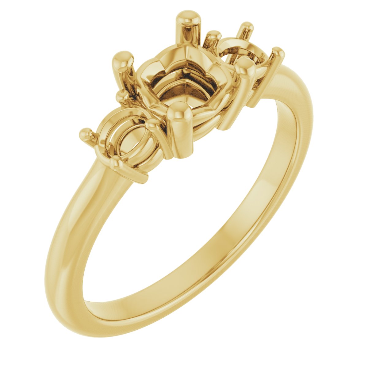 Three-Stone Engagement Ring