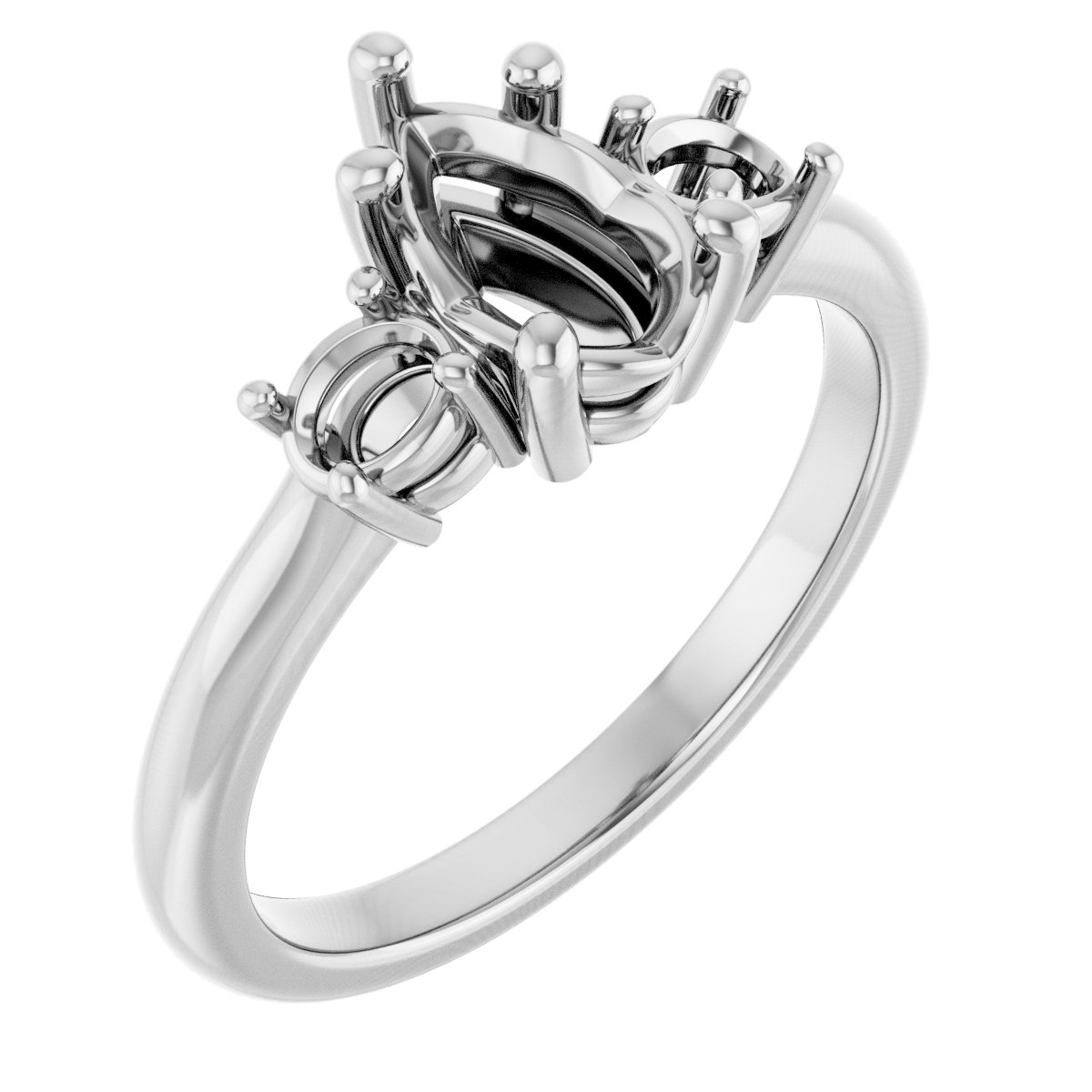 Three-Stone Engagement Ring