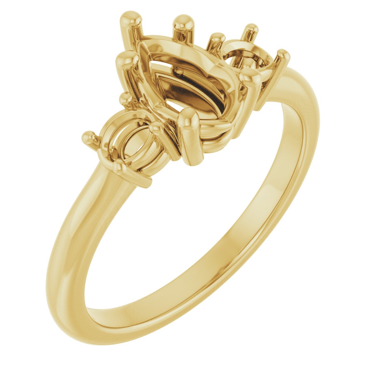Three-Stone Engagement Ring