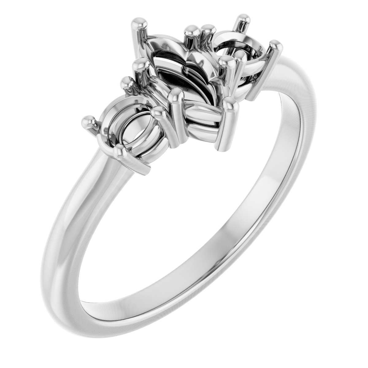Three-Stone Engagement Ring