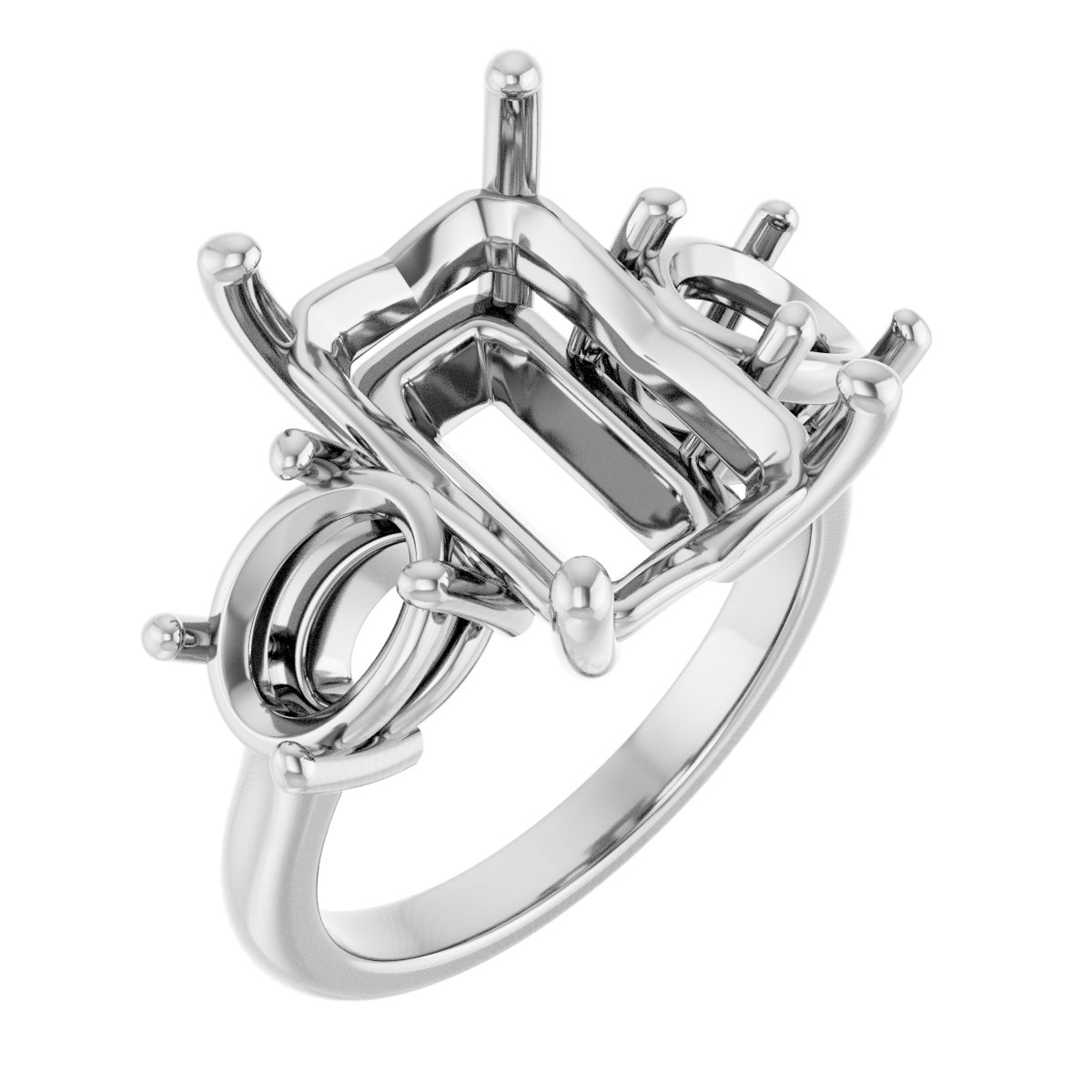 Three-Stone Engagement Ring