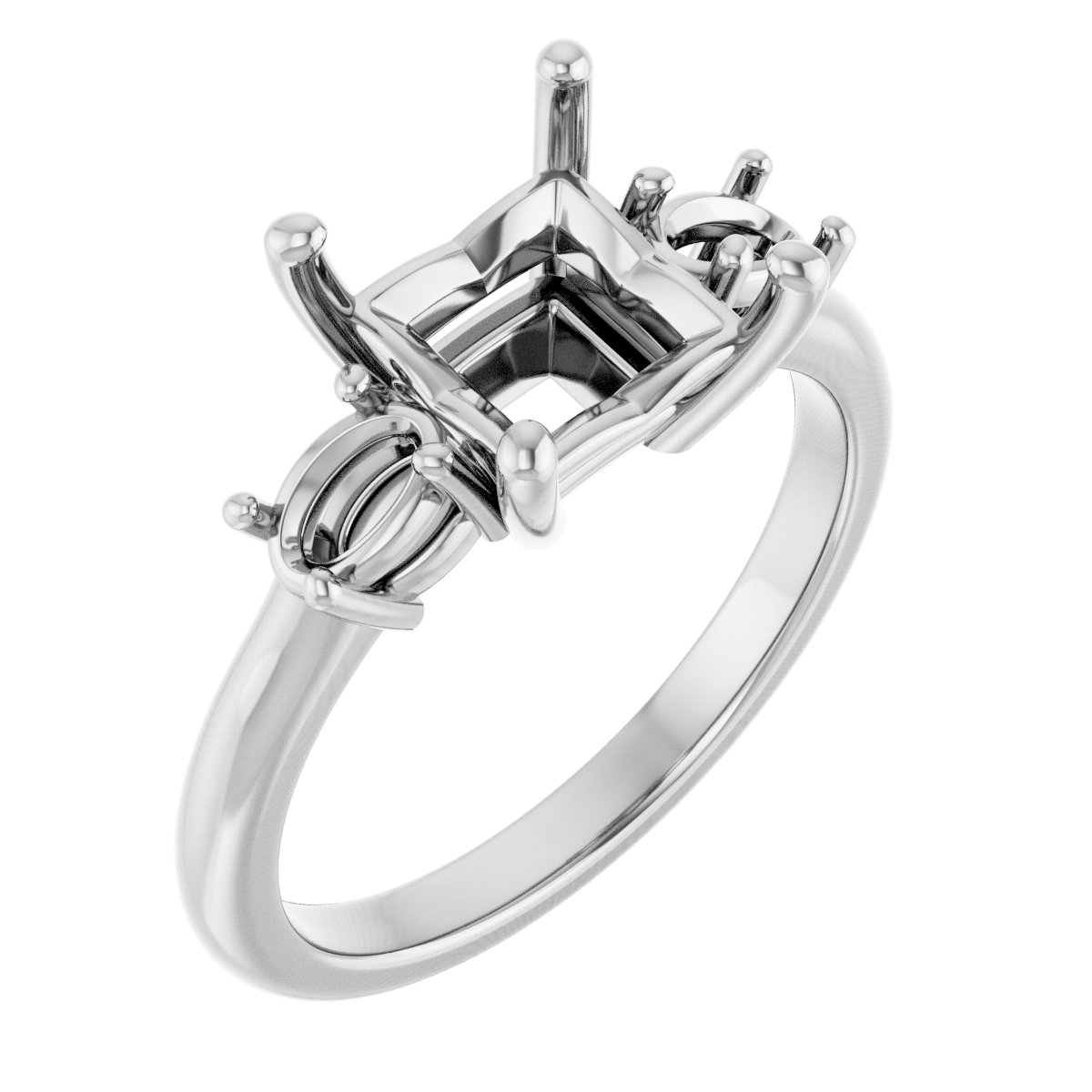 Three-Stone Engagement Ring