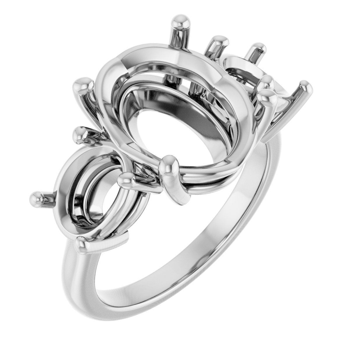 Three-Stone Engagement Ring