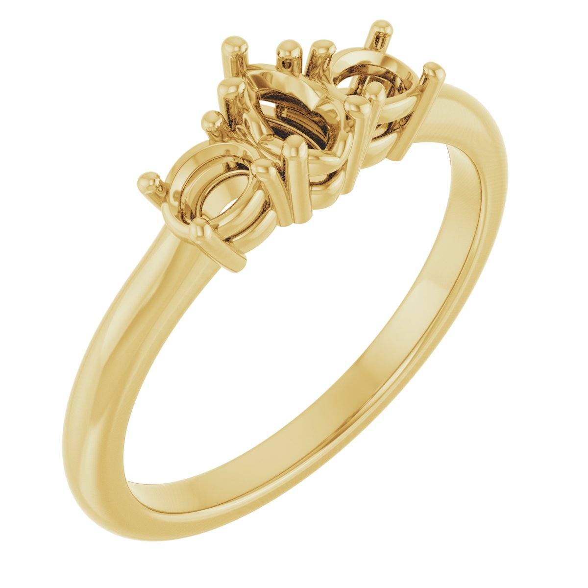 Three-Stone Engagement Ring