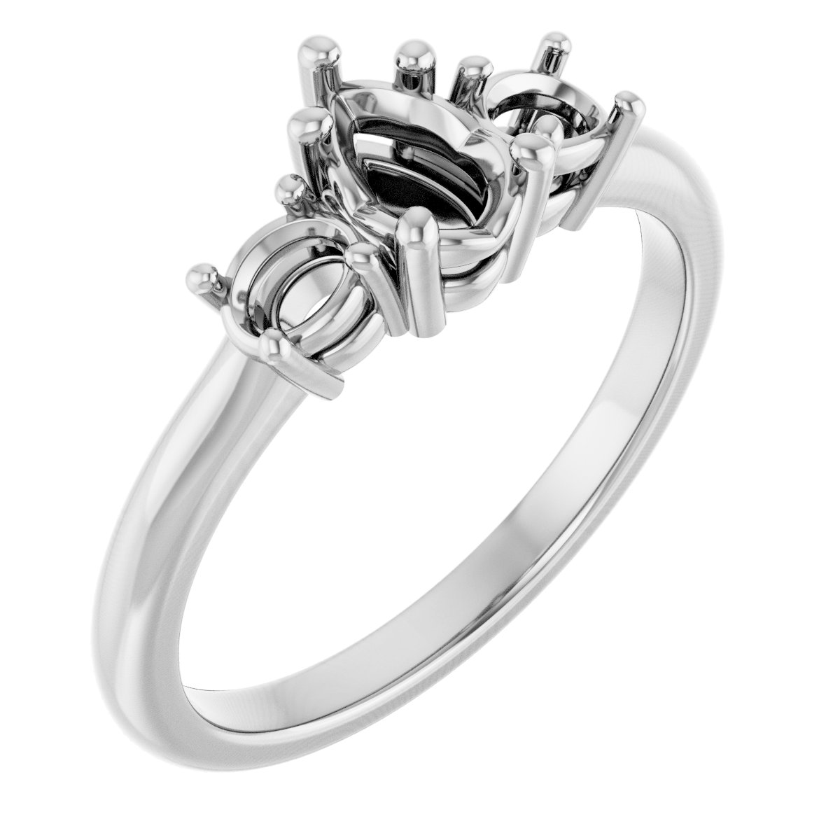 Three-Stone Engagement Ring
