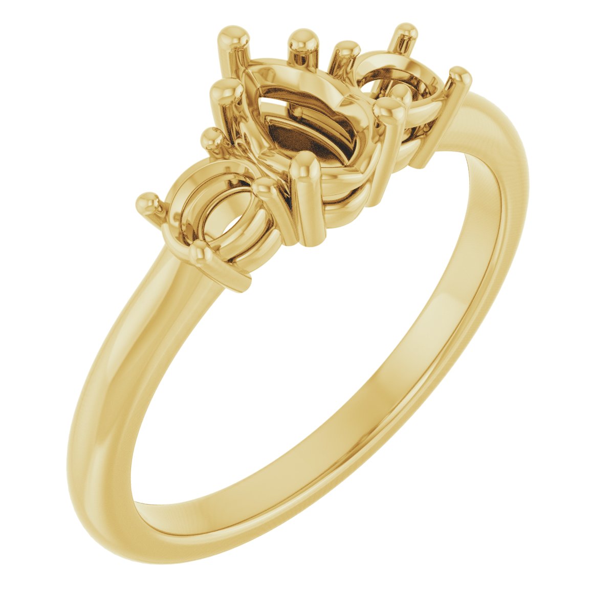 Three-Stone Engagement Ring