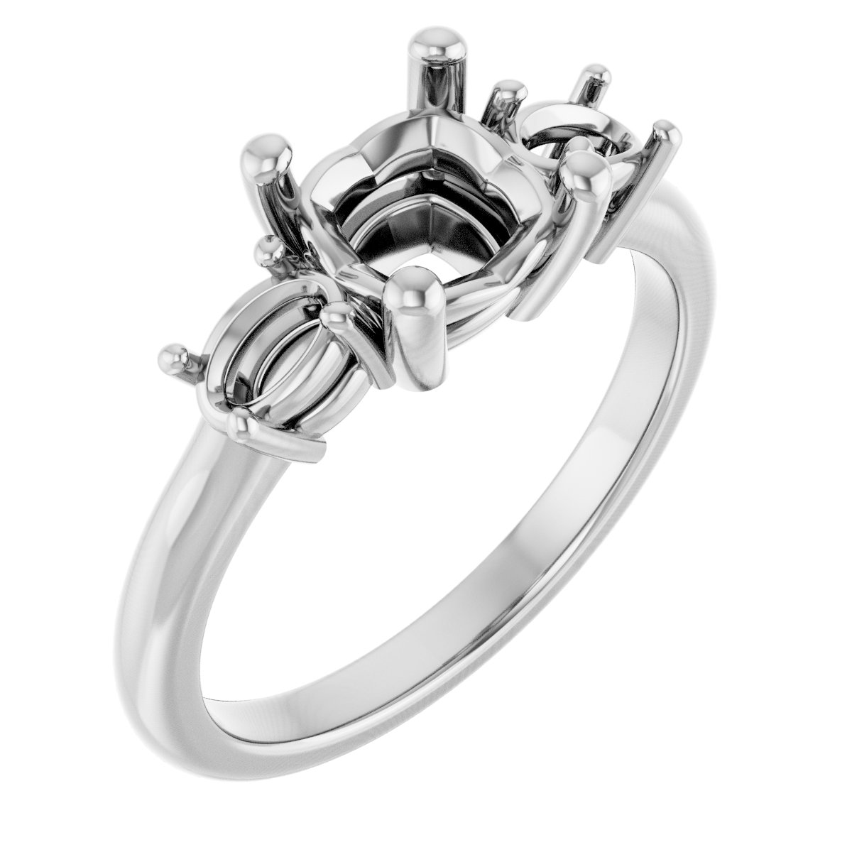 Three-Stone Engagement Ring