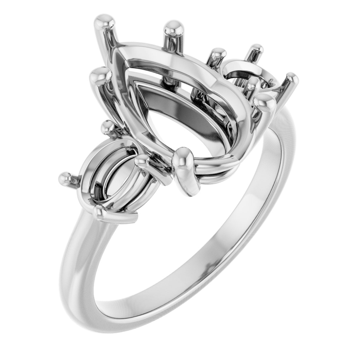 Three-Stone Engagement Ring