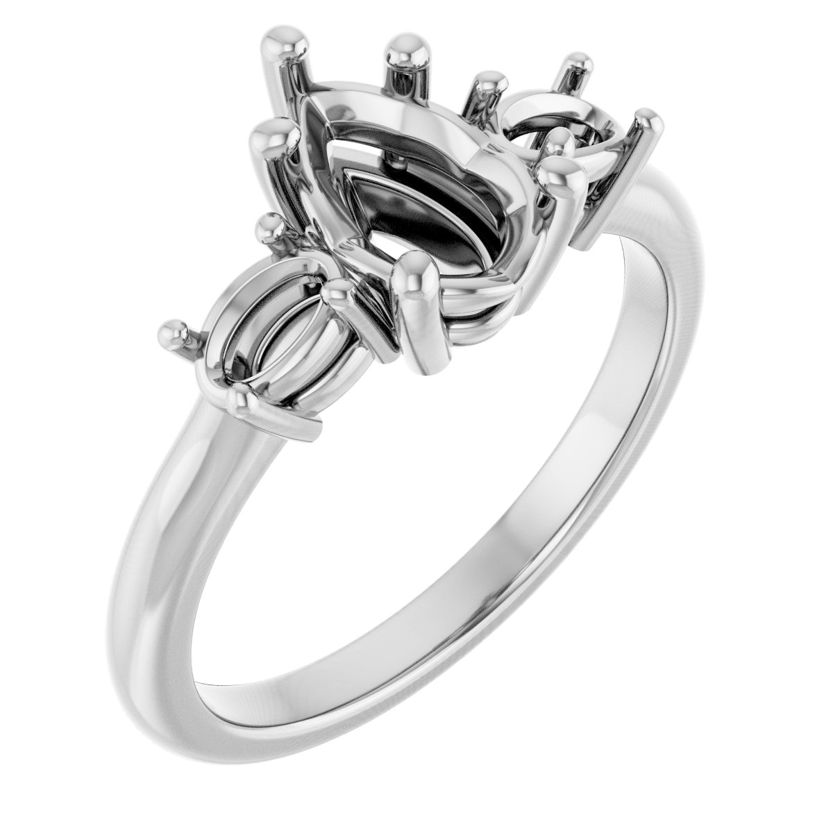 Three-Stone Engagement Ring