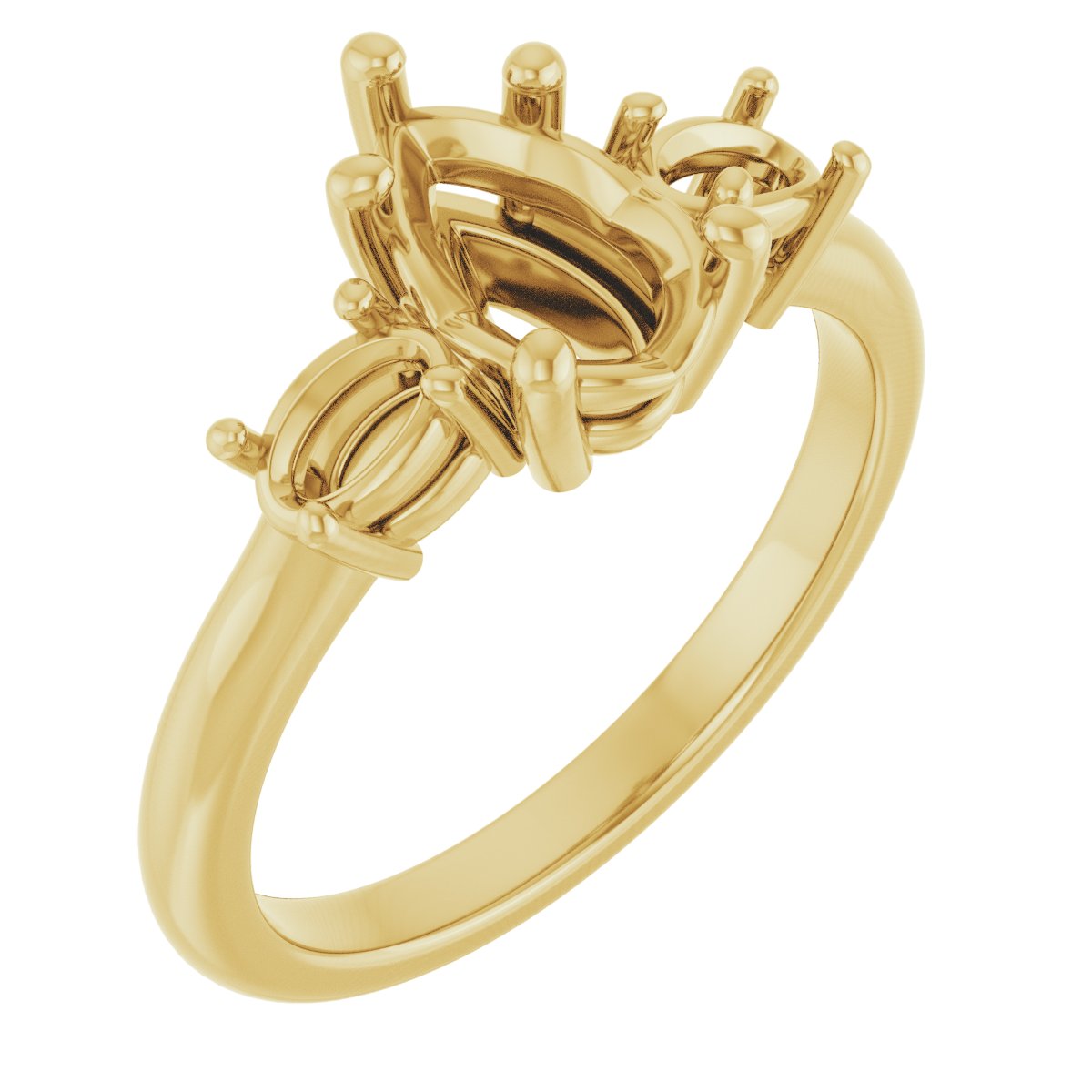 Three-Stone Engagement Ring